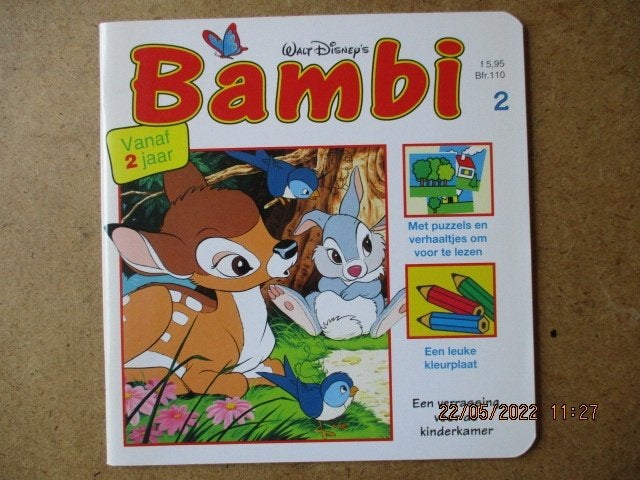 adv6495 bambi boekje, Boeken, Eén stripboek, Ophalen, Gelezen
