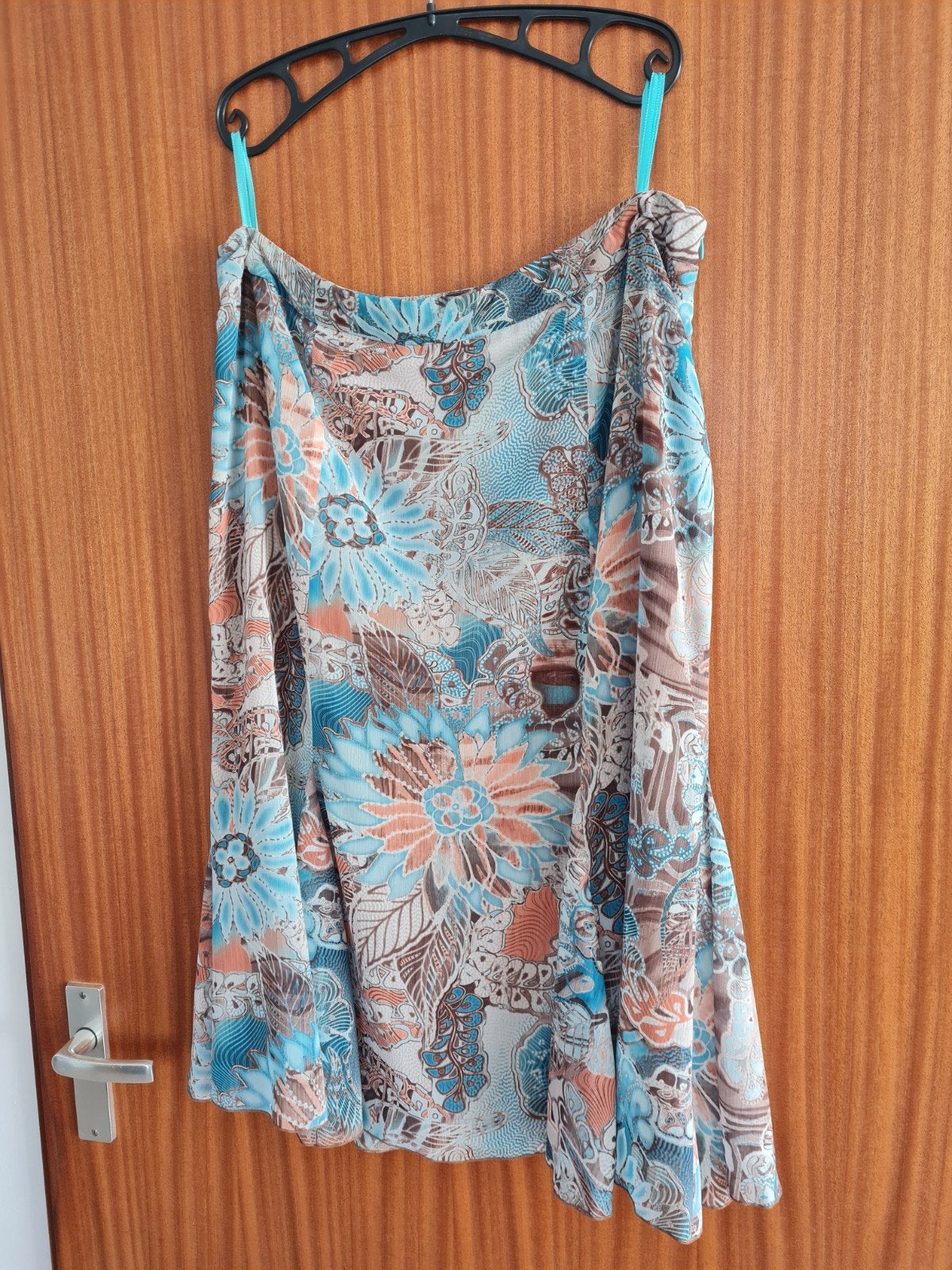 Basler rok met bloemenprint, maat 46, Meerkleurig, Ophalen of Verzenden, Gedragen, Onder de knie