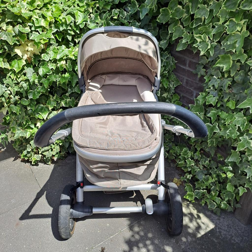 Nuna Ivvi kinderwagen incl. voetenzak en regenhoes, Ophalen, Gebruikt, Kinderwagen, Overige merken
