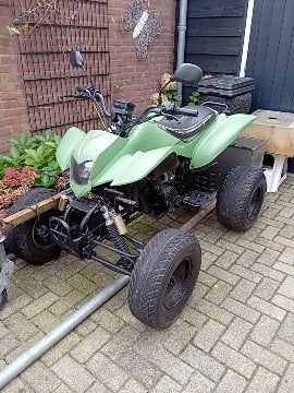 quad auto kenteken met onderdelen, Ophalen, Gebruikt, 200 cc, Overige merken