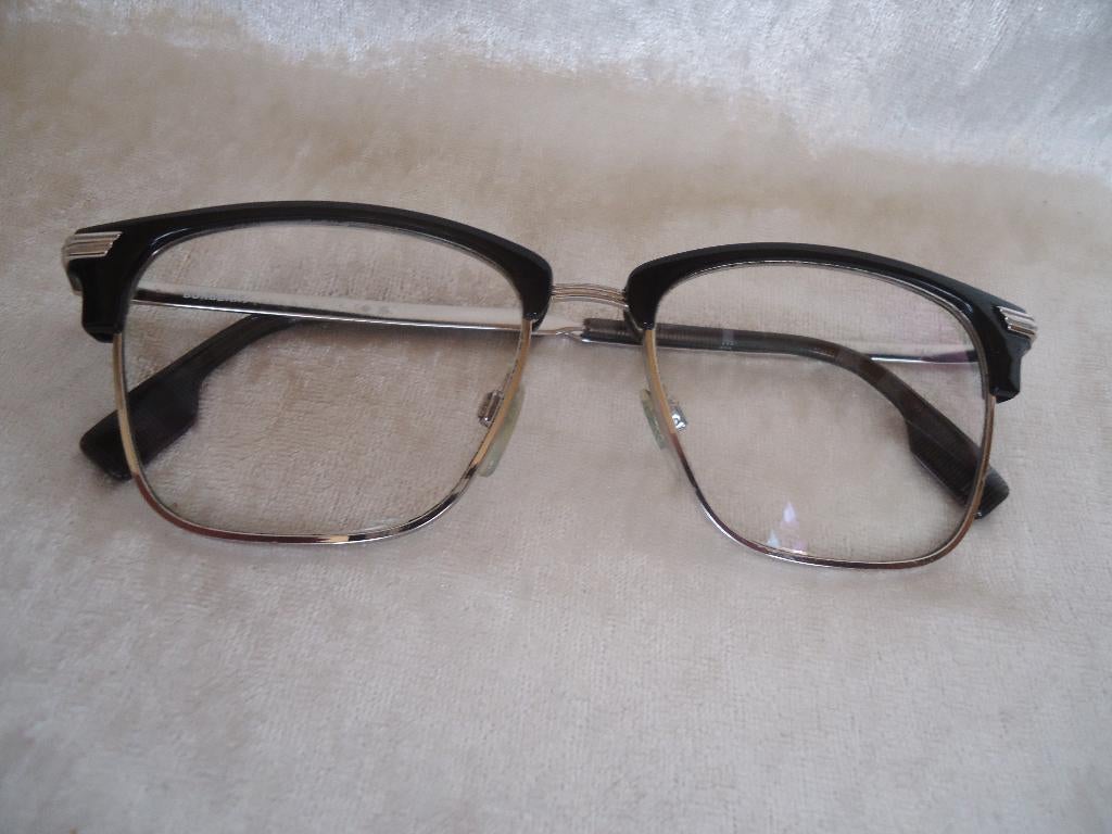 Burberry Pearce BE2359 3001 53/17 designerbril, Overige merken, Gebruikt, Overige kleuren, Ophalen of Verzenden