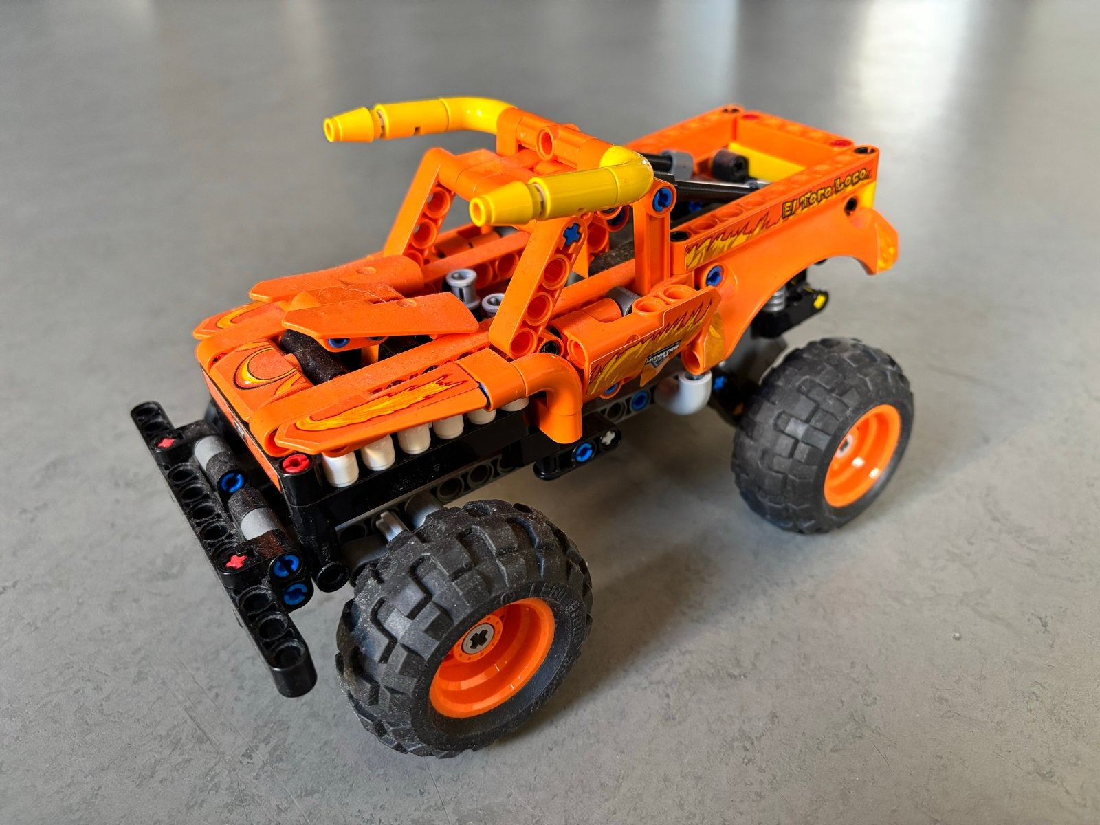 LEGO Technic Monster Jam El Toro Loco 42135, Gebruikt, Lego, Ophalen of Verzenden, Technic