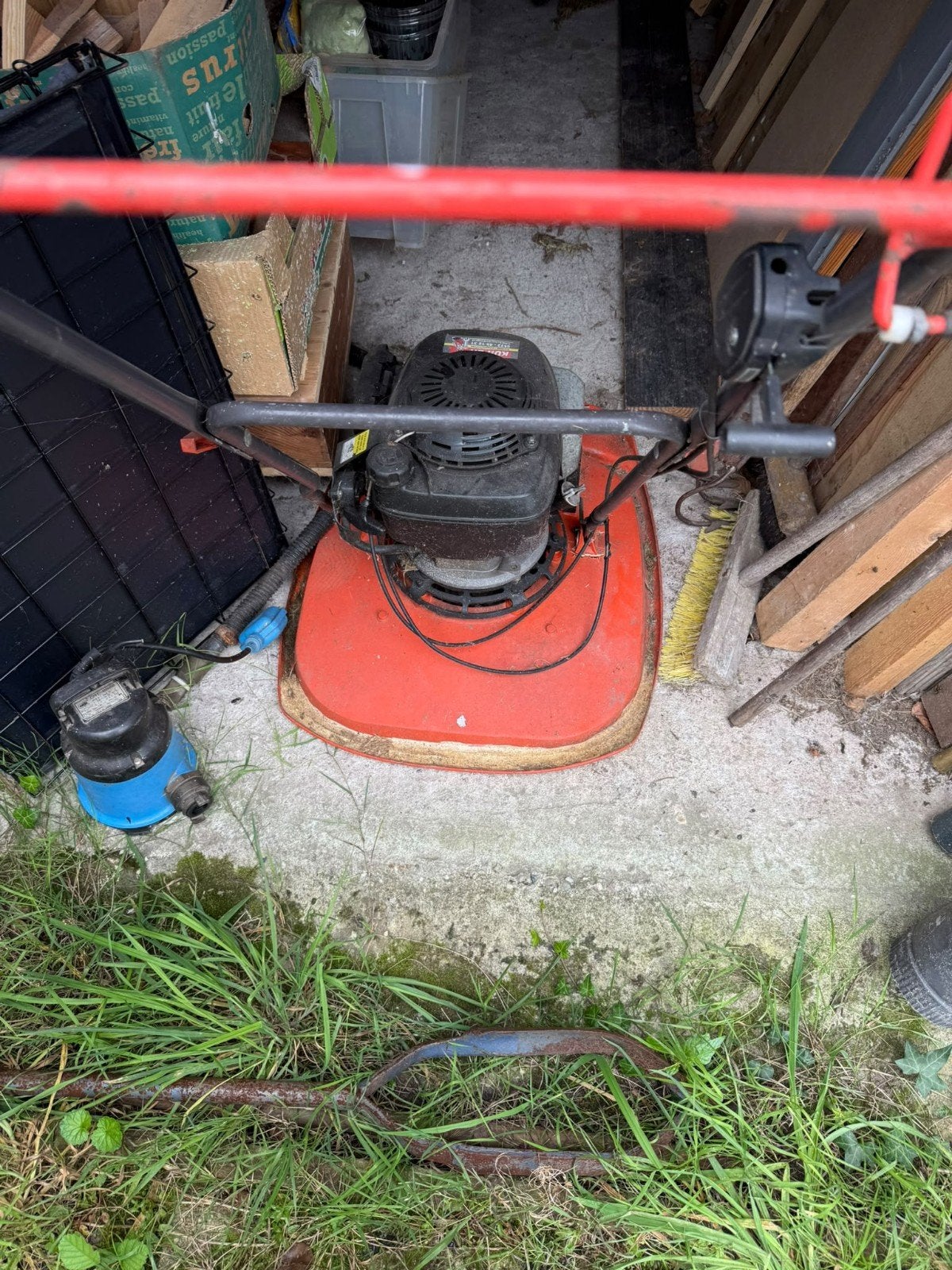 Flymo XL500 Benzine Grasmaaier - Krachtig en Betrouwbaar, Gebruikt, Ophalen of Verzenden, Flymo, Benzine-grasmaaier
