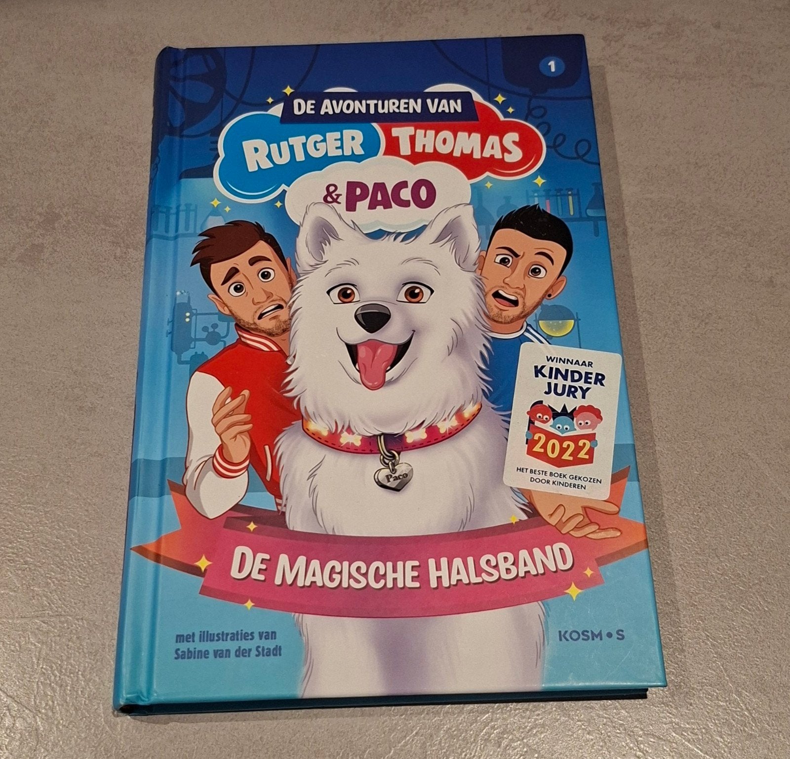 De Avonturen van Rutger,Thomas & Paco: De Magische Halsband, Ophalen of Verzenden, Zo goed als nieuw, Rutger Vink, Thomas van Grinsven