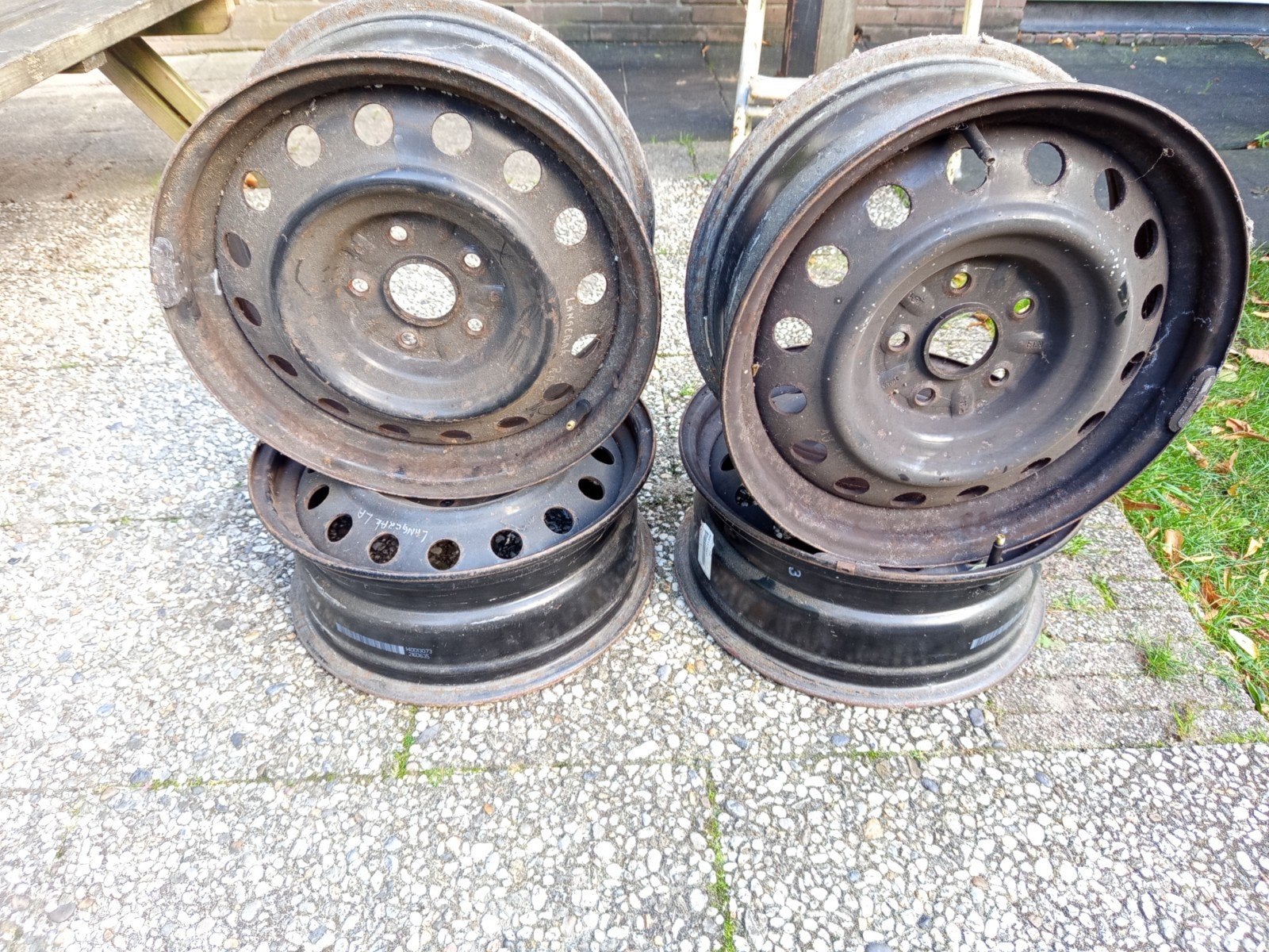 Stalen velgen voor Toyota Corolla Verso, Ophalen of Verzenden, Gebruikt