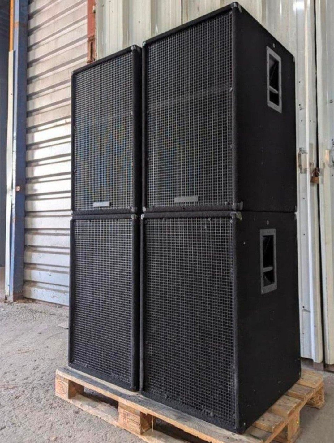 ✅RCF syrincs PA systeem hoorngeladen toppen, Ophalen, Kunststof, Gebruikt, Info@verbuntaudio.nl
