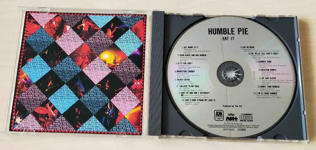 Humble Pie - Eat It CD 1973/2006 Japan, Ophalen of Verzenden, Gebruikt, Poprock
