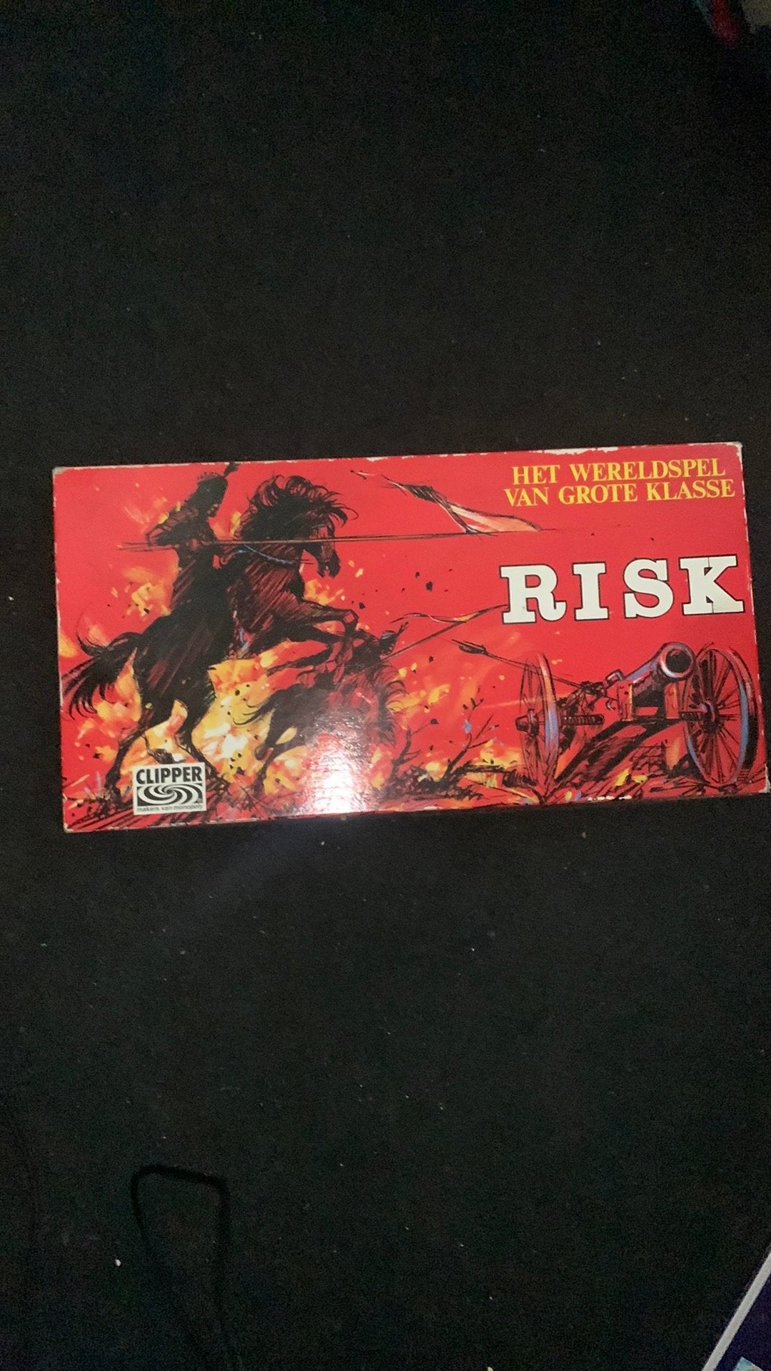 Risk Bordspel - Het Wereldspel van Grote Klasse, Drie of vier spelers, Ophalen, Gebruikt