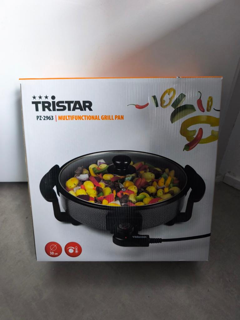 Tristar Multifunctionele Wok & Grill Pan - Nieuw in doos!, Ophalen of Verzenden