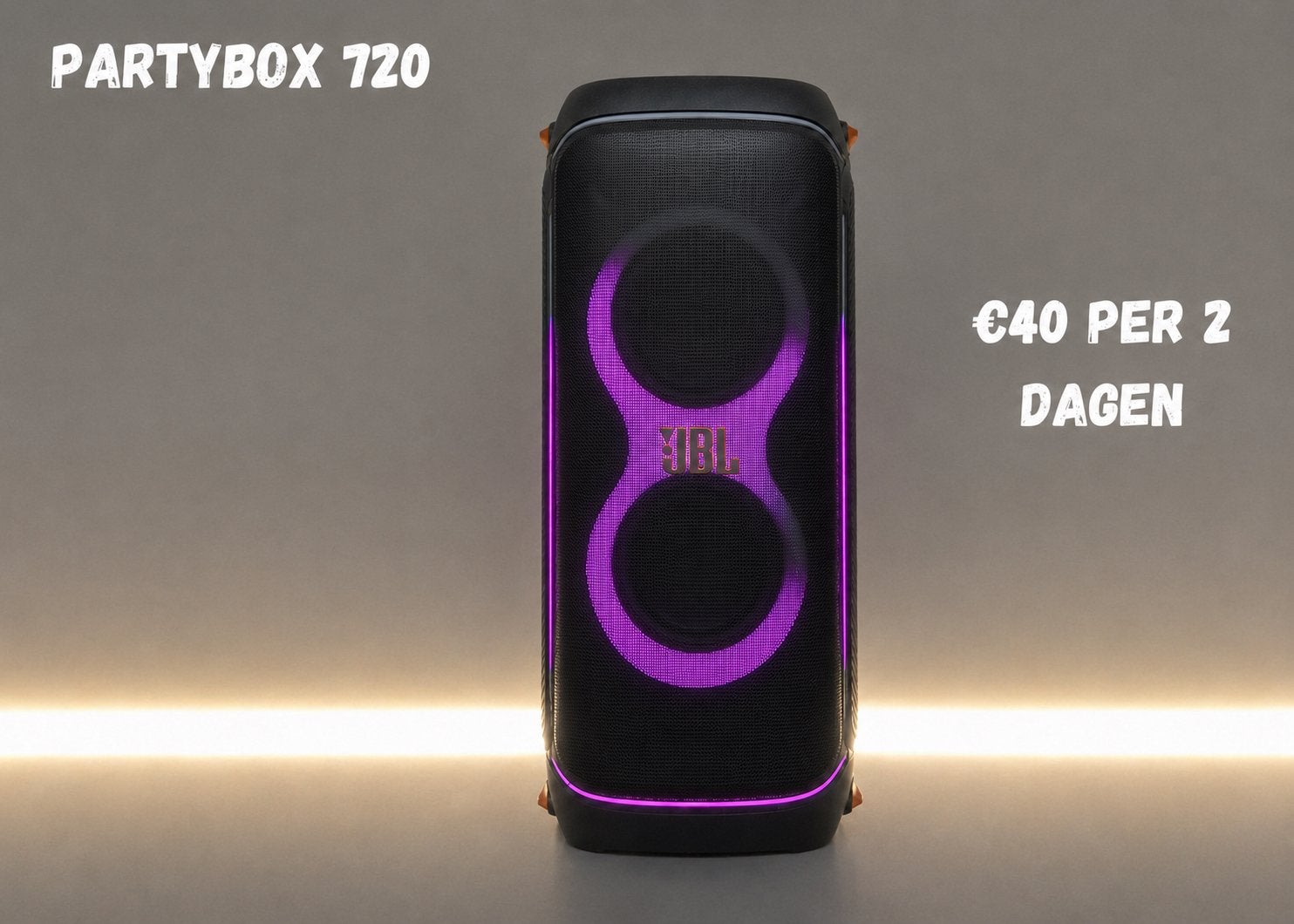 Foto 3 van JBL PARTYBOX HUREN ~ 2 dagen ~ incl. microfoons ~ BRABANT