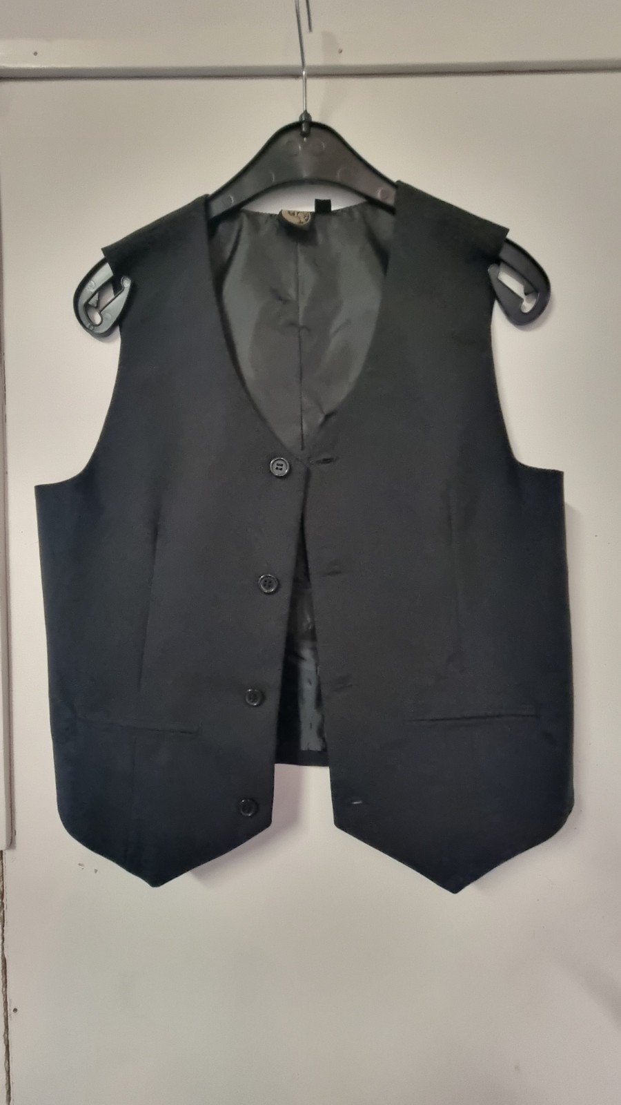 Zwart gilet voor jongens/ meisjes- Maat 152CM, Kleding | Heren, Ophalen, Zo goed als nieuw, Onbekend