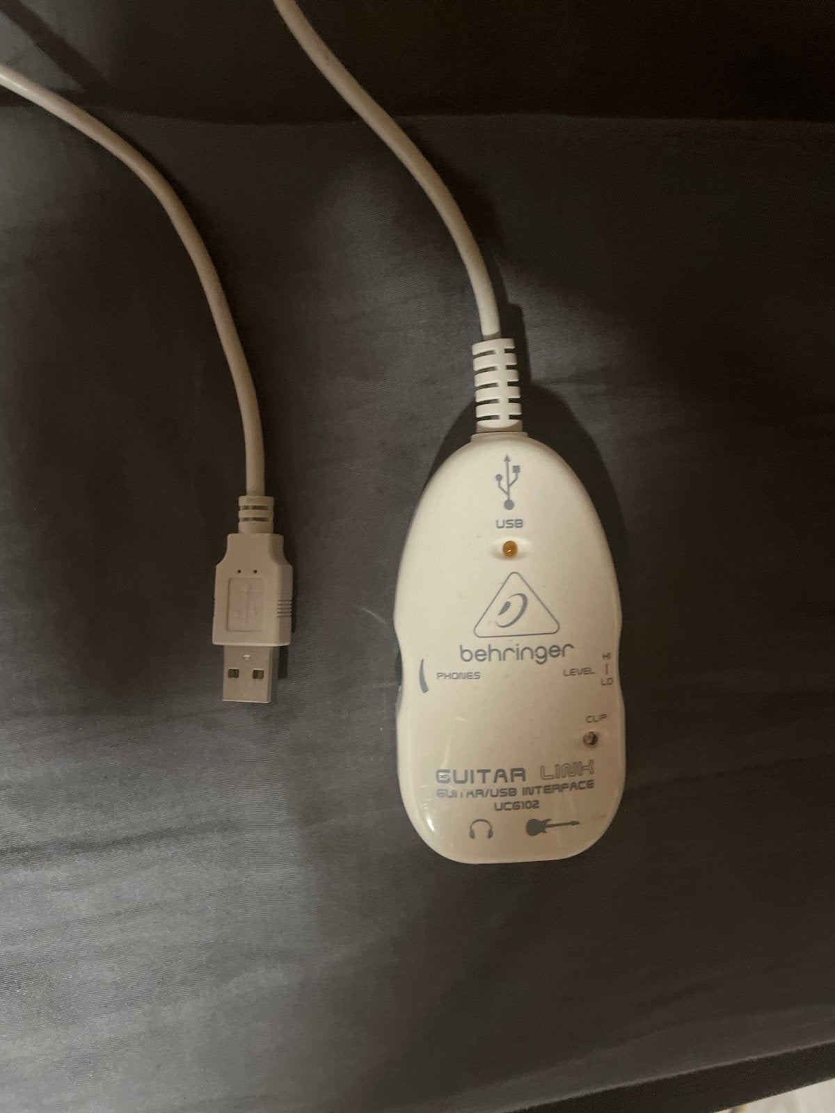 Behringer Guitar Link UCG102 USB Interface, Ophalen of Verzenden, Gebruikt, Elektrische gitaar