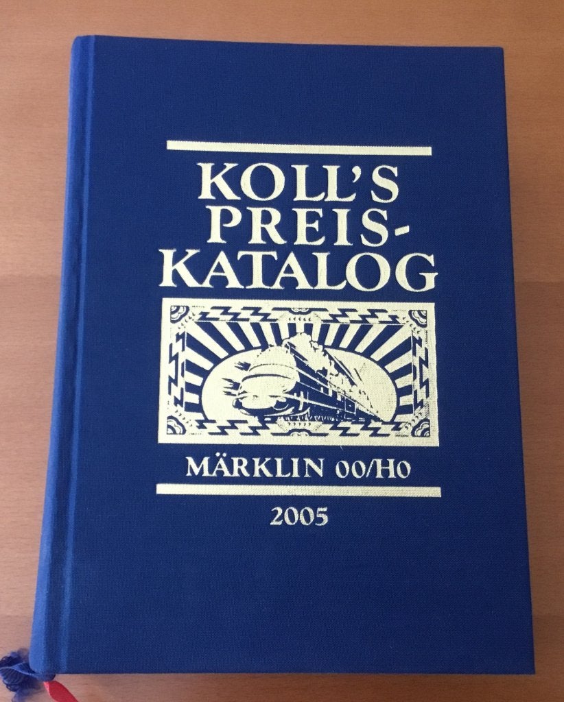 Märklin H0 Koll's Prijscatalogus 2005 gebonden editie 1296 b, Wisselstroom, Zo goed als nieuw, Märklin, Boek, Tijdschrift of Catalogus