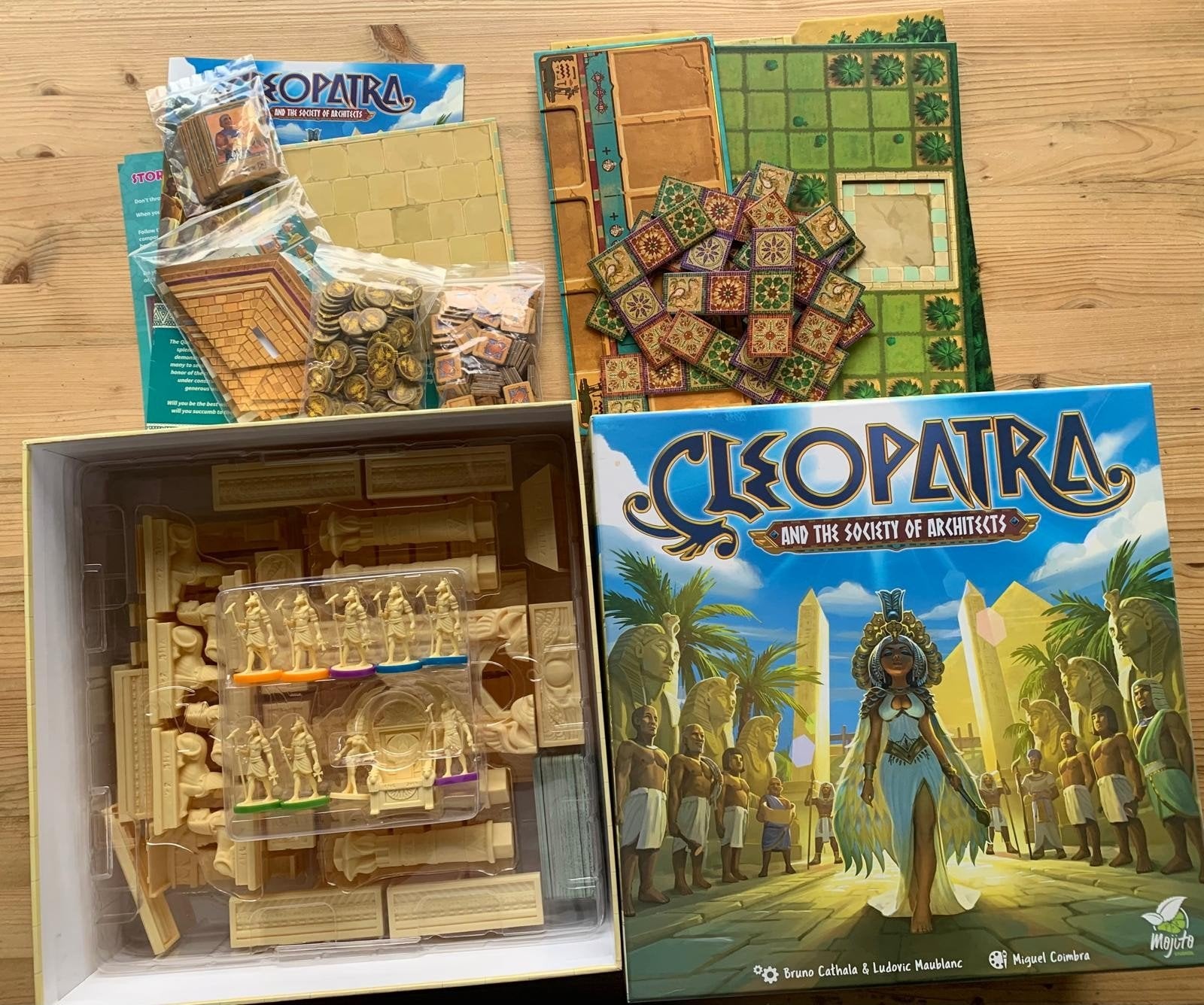 Cleopatra and the Society of Architects Bordspel, Drie of vier spelers, Ophalen of Verzenden, Zo goed als nieuw, Majuto