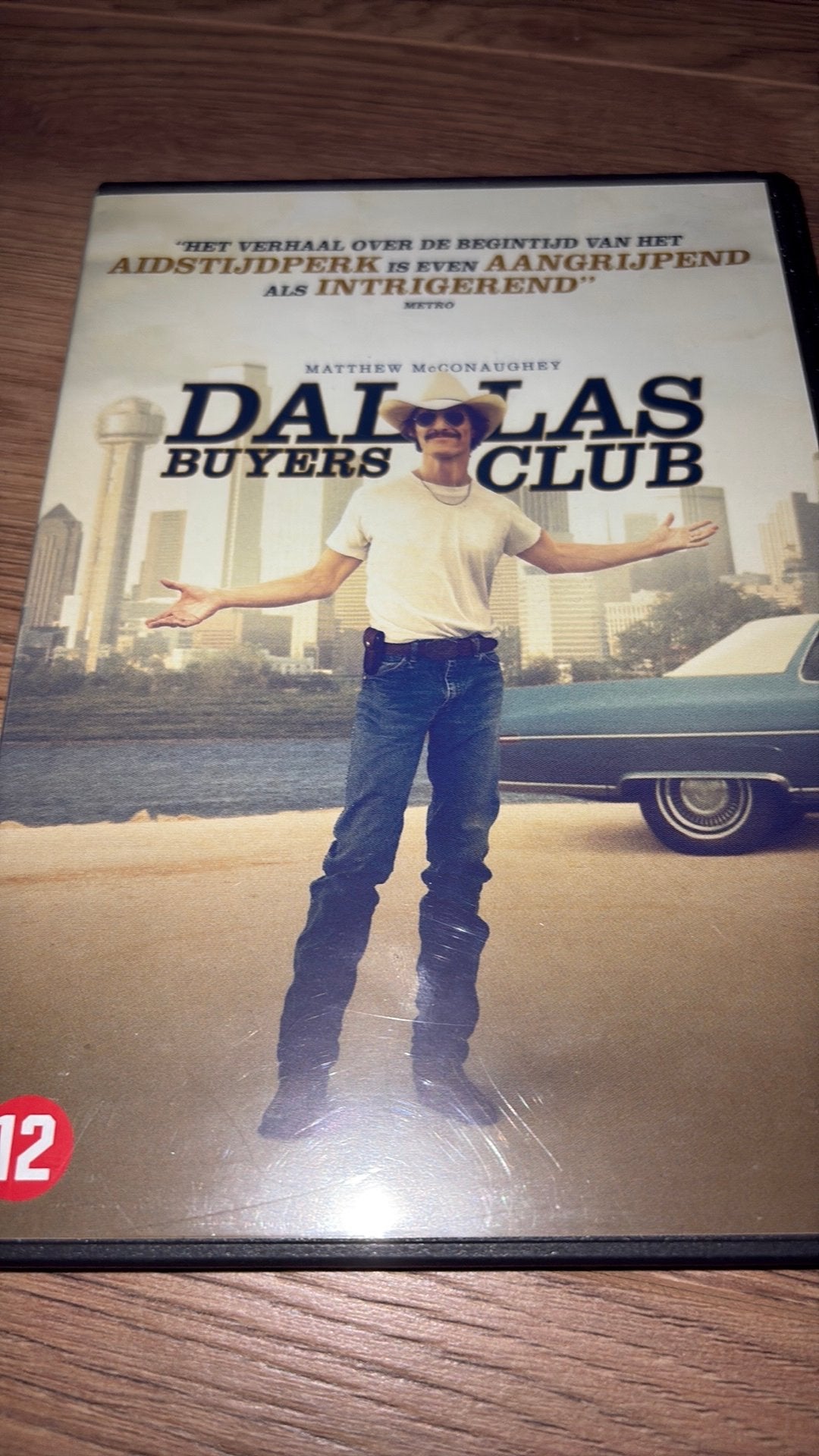 Dallas Buyers Club met Matthew McConaughey en Jared Leto., Vanaf 16 jaar, Ophalen of Verzenden, Zo goed als nieuw