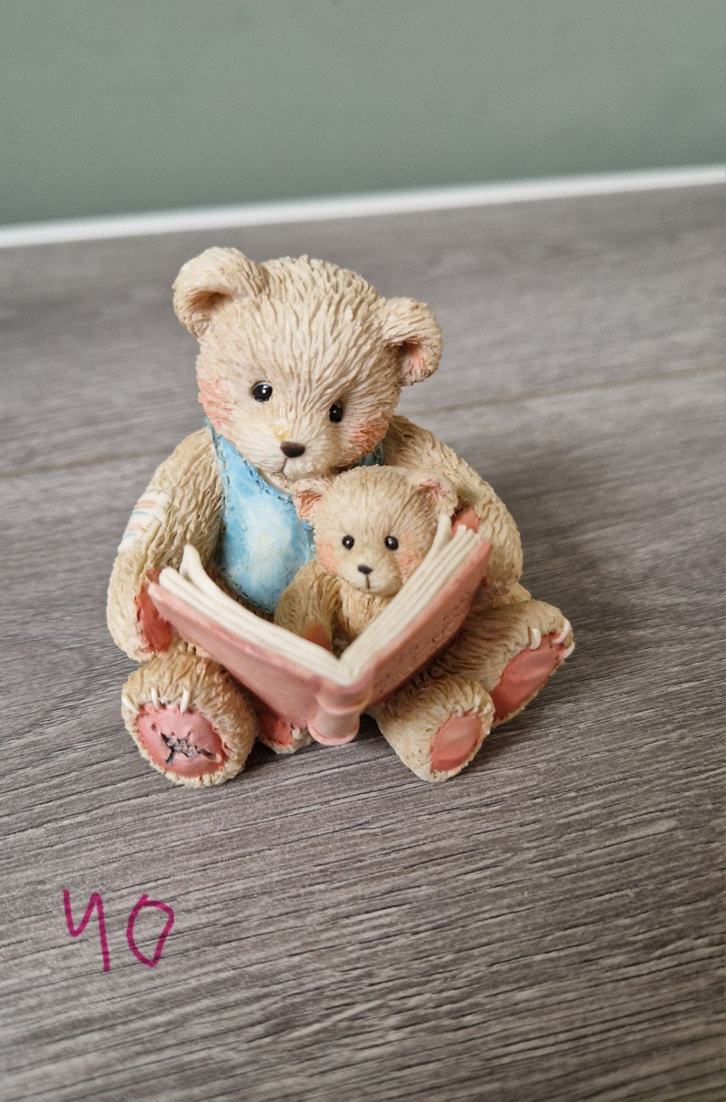 Cherished Teddies "Teddy & Roozenvelt", Verzamelen, Ophalen, Zo goed als nieuw, Beeldje, Cherished Teddies