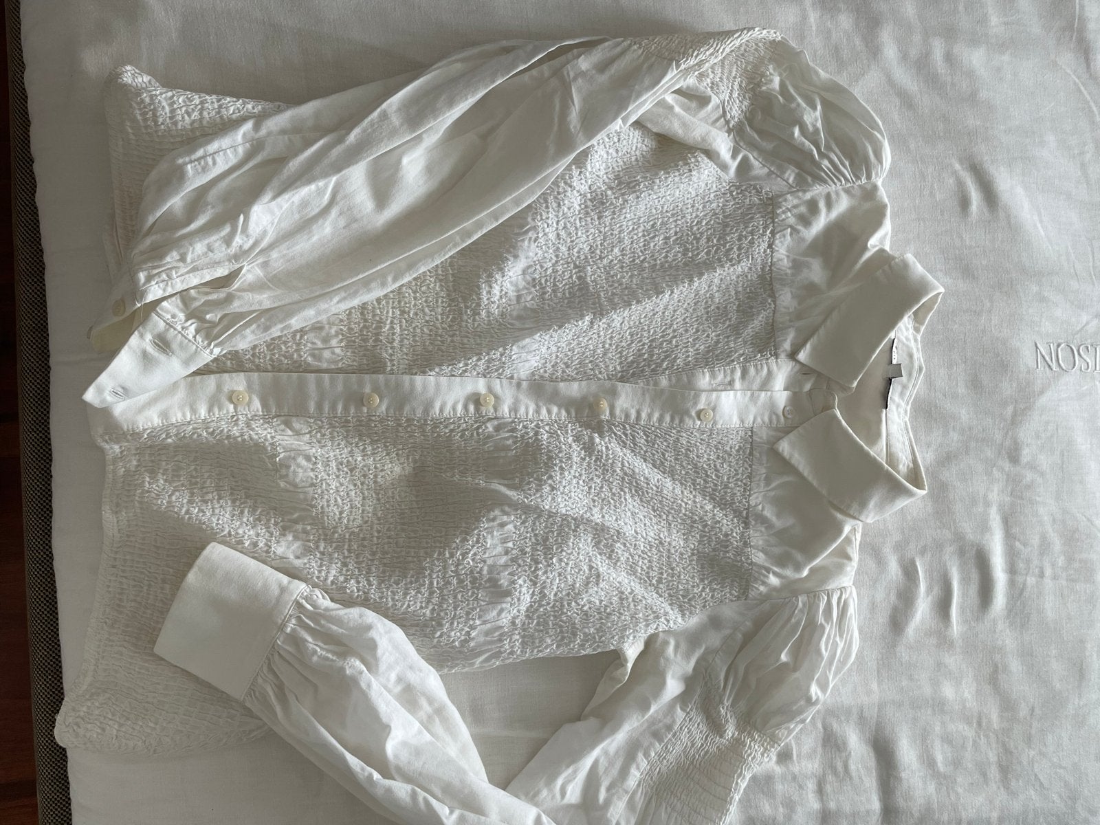 Witte blouse Fifth House - Maat 38, Ophalen of Verzenden, Zo goed als nieuw, Maat 38/40 (M), Wit