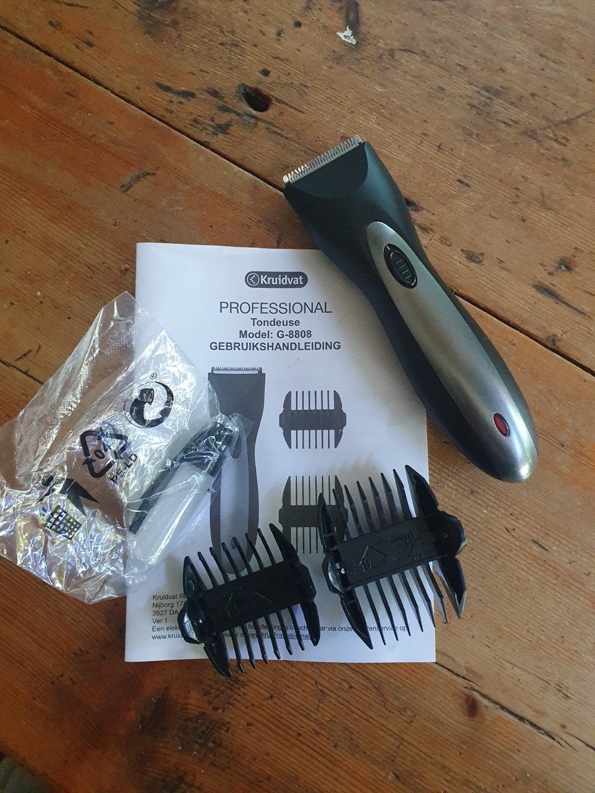 Kruidvat Professional Tondeuse Model G-8808, Ophalen of Verzenden, Gebruikt, Scheren en Epileren