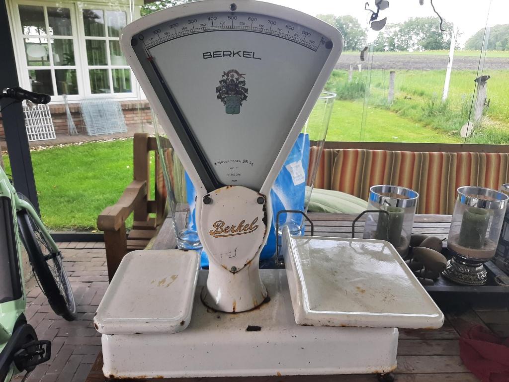 Berkel weegschaal, Witgoed en Apparatuur, Weegschalen, Ophalen, Winkelweegschaal, 500 gram of grover, Gebruikt