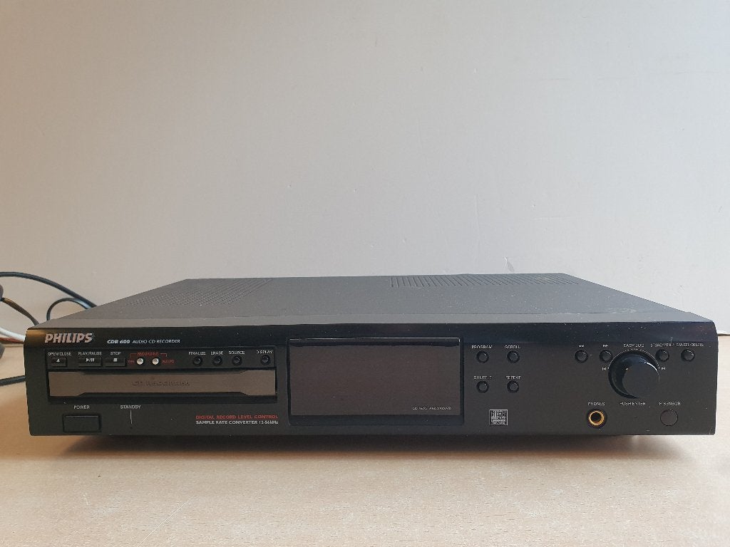 Philips CDR 600 Audio CD Recorder, Ophalen of Verzenden, Philips