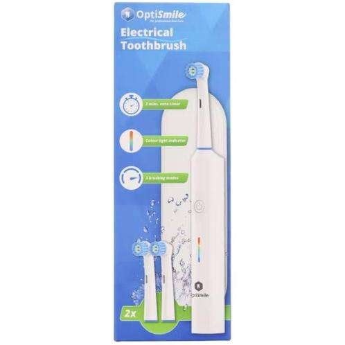 Optismile Elektrische oplaadbare tandenborstel met Smart Tim, Sieraden, Tassen en Uiterlijk, Ophalen, Nieuw, Tandenborstel