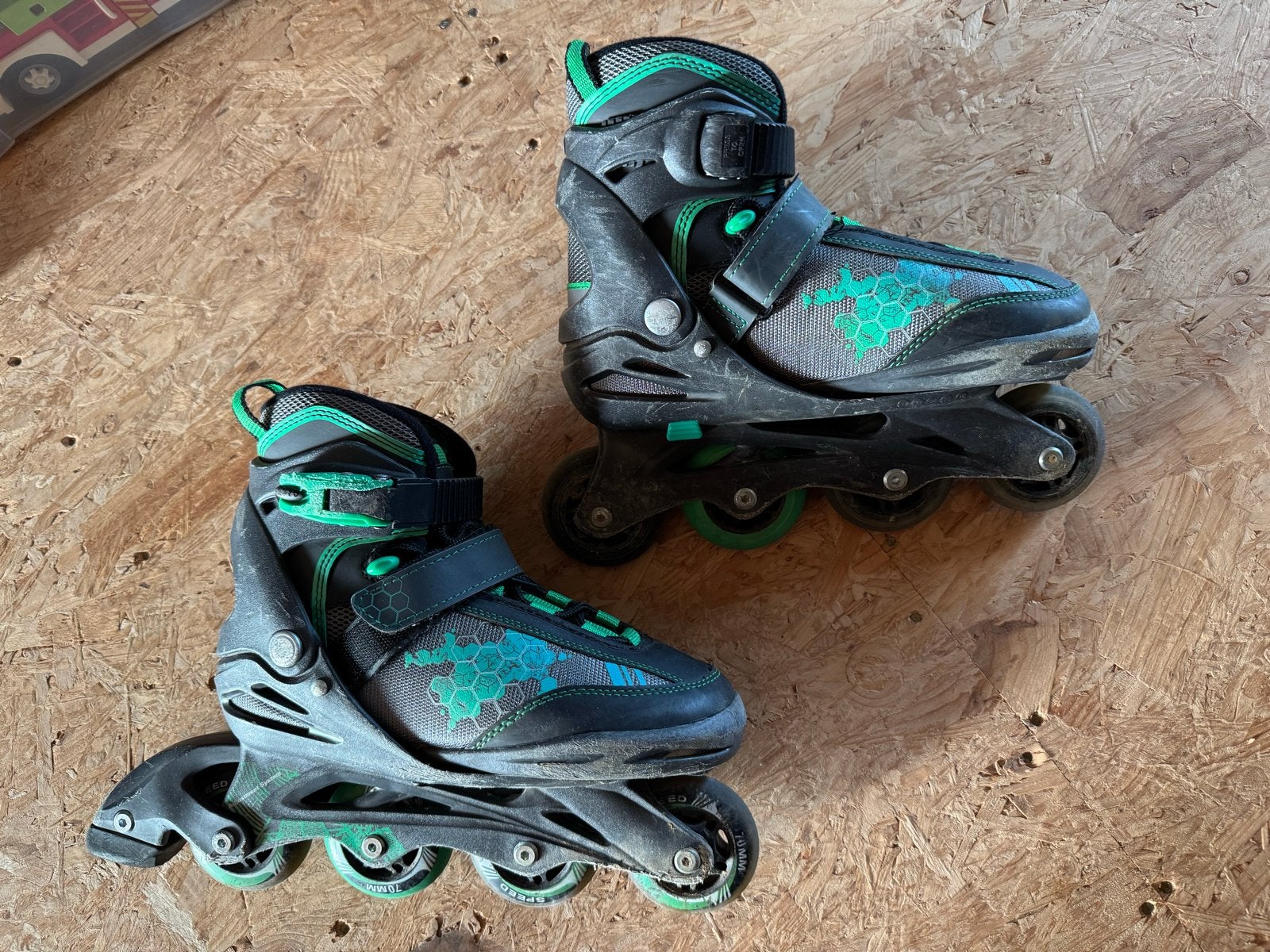 Leuke rolschaatsen. Maat 32 -33 - 34 - 35 - 36, Kinderen, Ophalen of Verzenden, Verstelbaar, Gebruikt