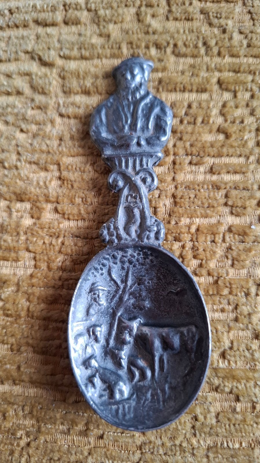 tinnen lepel, Antiek en Kunst, Ophalen