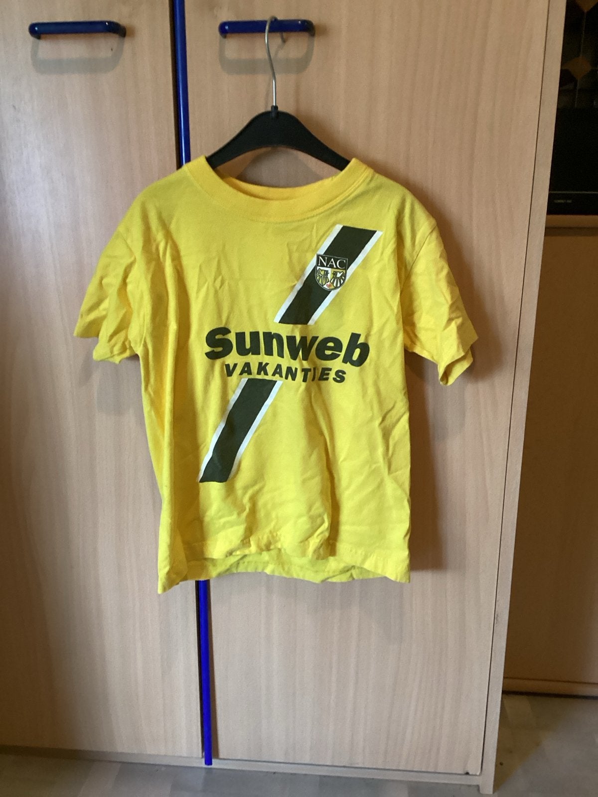 NAC Breda Sunweb Vakanties T-shirt Maat 140, Verzenden, Gebruikt, Jongen, Shirt of Longsleeve