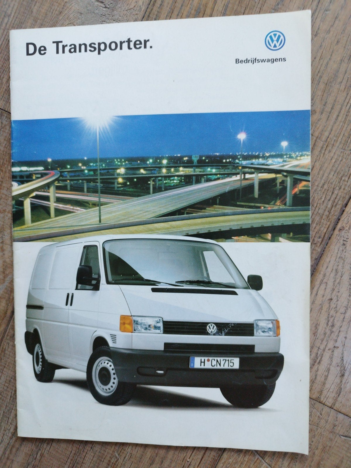 Volkswagen Transporter Bedrijfswagens brochure 1997, Volkswagen, Ophalen of Verzenden, Zo goed als nieuw, Volkswagen