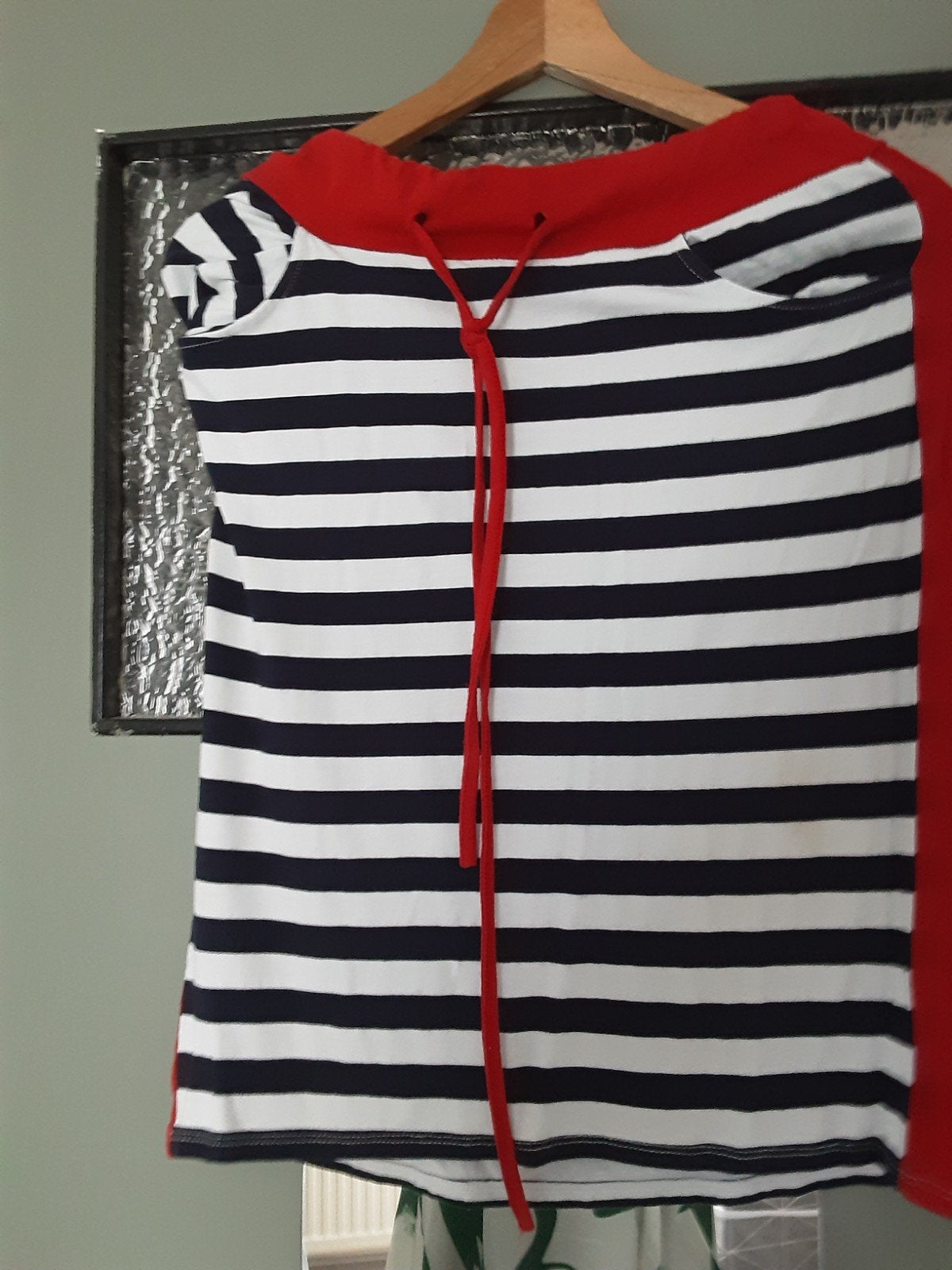 rood wit blauw gestreepte rokje, Ophalen of Verzenden, Zo goed als nieuw, Blauw