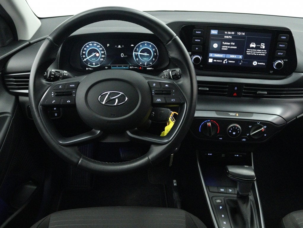 Hyundai i20 1.0 T-GDI Comfort Automaat | Carplay Navigatie |, Auto's, Hyundai, 12 maanden, Gebruikt, Euro 6, Blauw