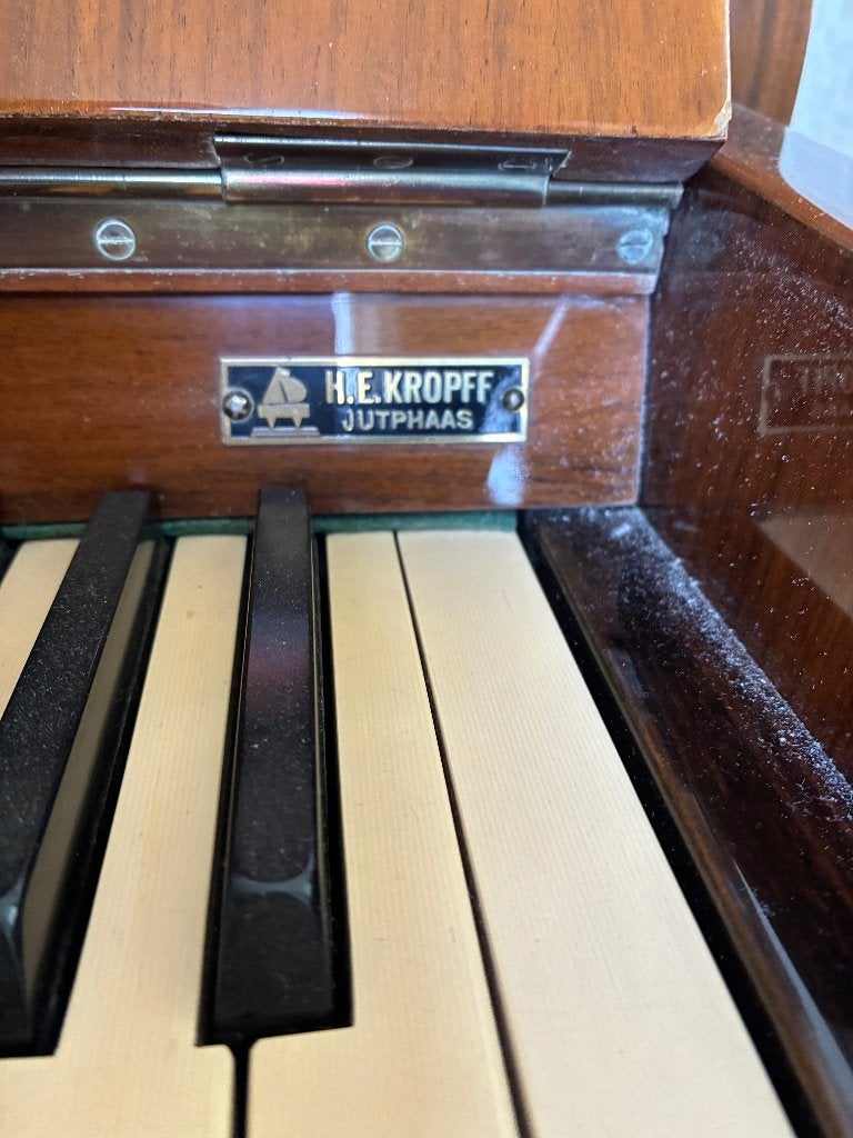 Piano August Förster, Muziek en Instrumenten, Piano's, Ophalen, Gebruikt, Bruin, Piano
