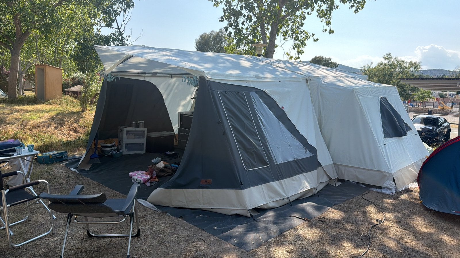 Vouwwagen Combi-Camp Country Xclusive, Ophalen, Zo goed als nieuw