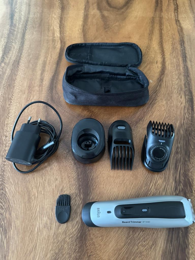 Goede Braun baard trimmer BT5090 te koop, Ophalen of Verzenden, Refurbished, Haarverzorging