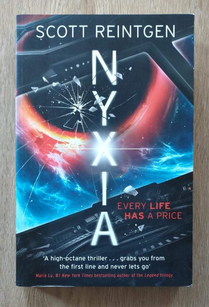 Scott Reintgen - Nyxia, Ophalen of Verzenden, Zo goed als nieuw, Scott Reintgen