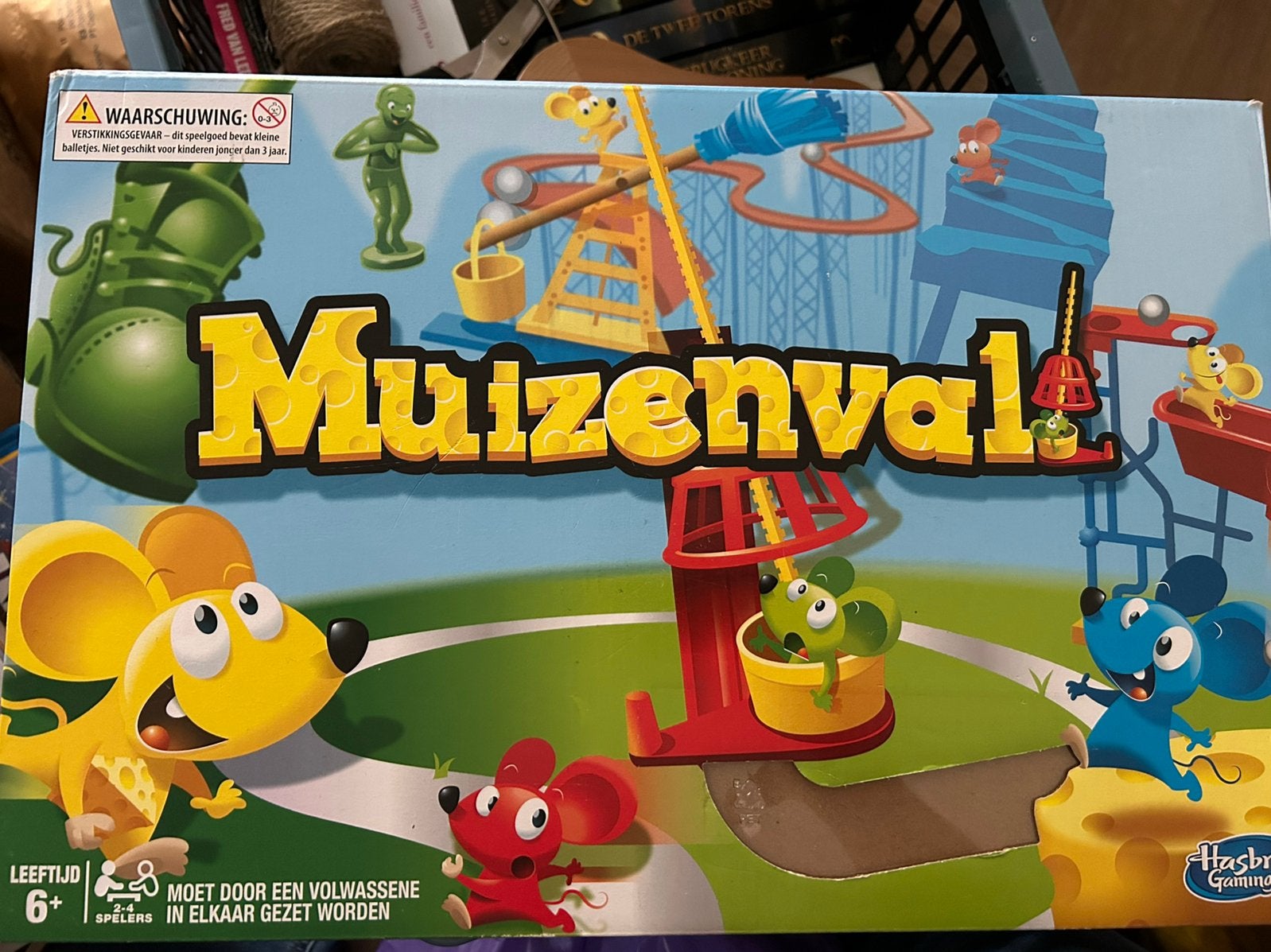 Muizenval, Drie of vier spelers, Ophalen, Gebruikt