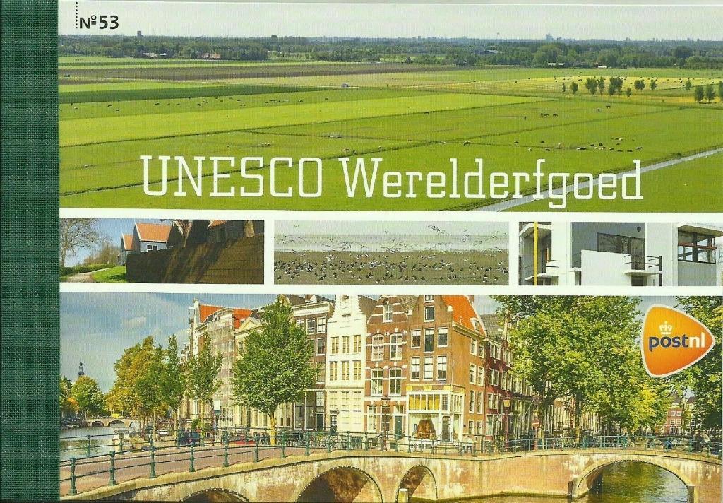 Nederland Prestigeboekje 53 postfris UNESCO Werelderfgoed, Ophalen of Verzenden, Na 1940, Postfris