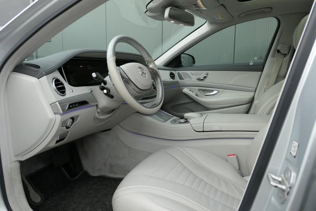 Mercedes-Benz S-klasse 400 HYBRID Prestige Pano Distr+ Massa, Auto's, Automaat, Gebruikt, Euro 6, Leder