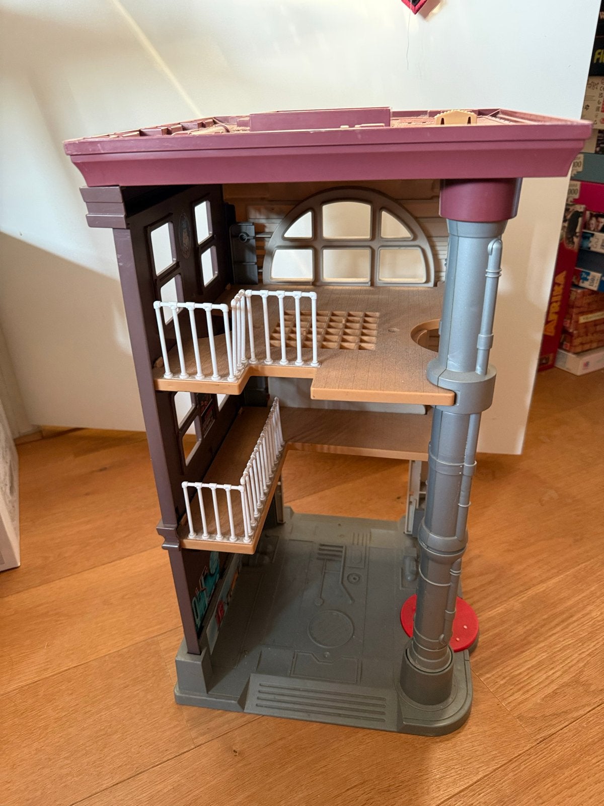 Vintage Ghostbusters Firehouse HQ speelset Kenner 1987, Ophalen, Gebruikt