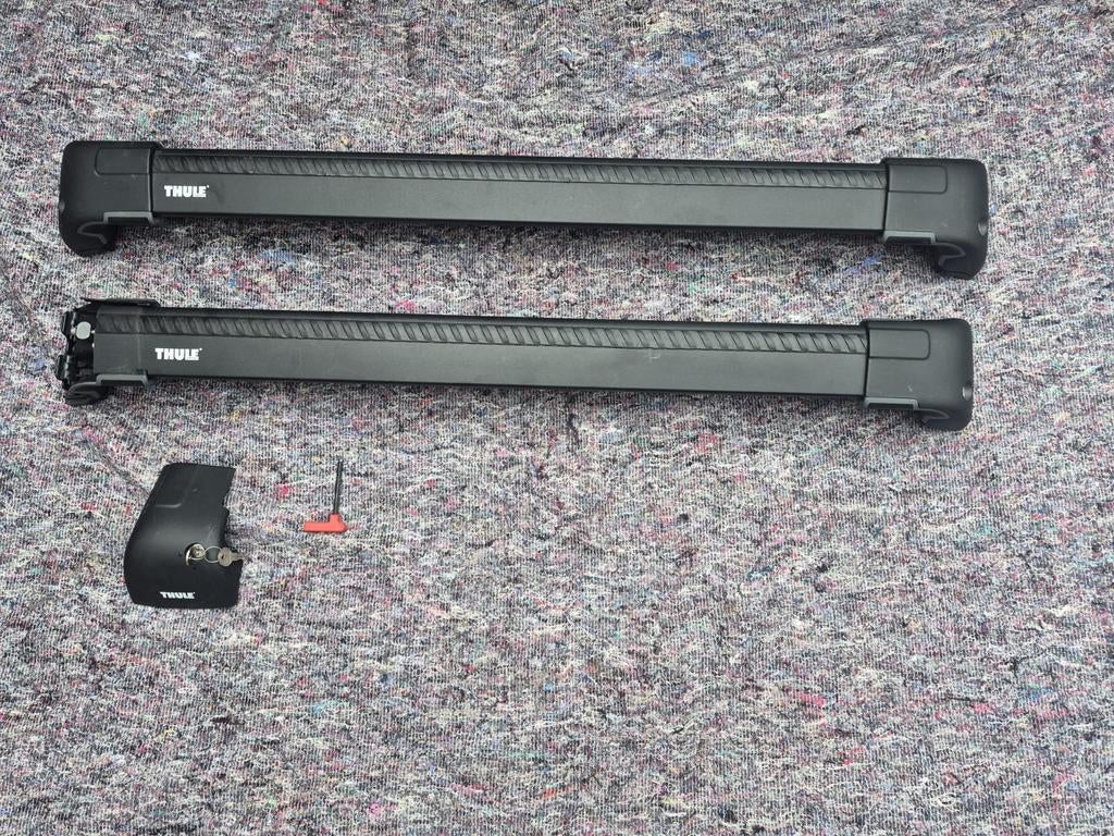 Thule WingBar Edge dakdragers voor gesloten dakrailing., Auto diversen, Dakdragers, Ophalen of Verzenden, Zo goed als nieuw