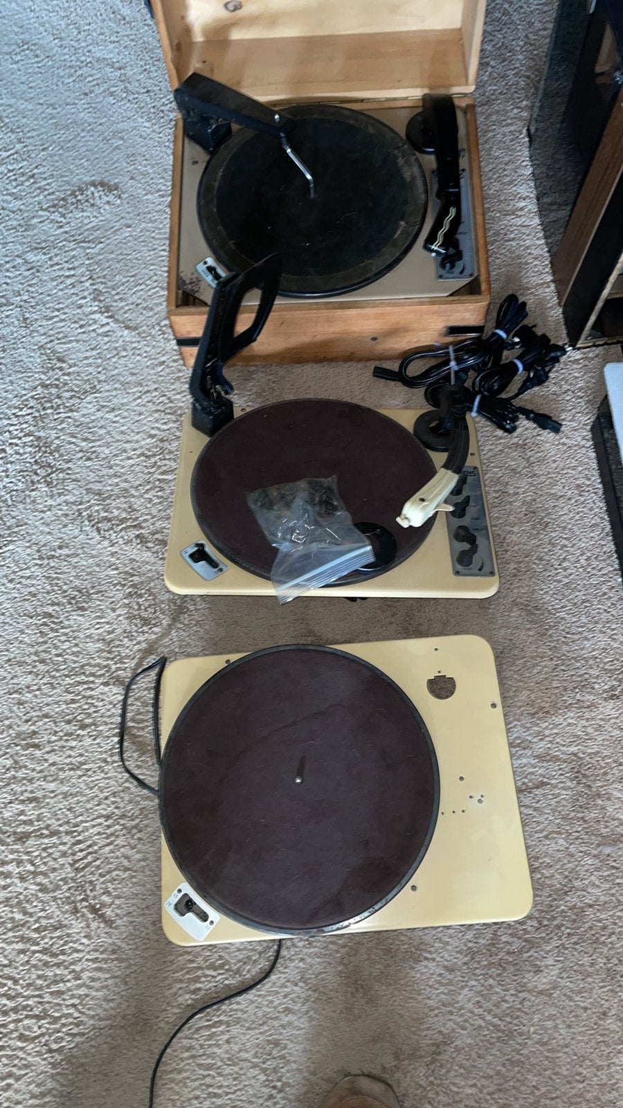 3 thorens conserto 41en 43, Audio, Tv en Foto, Platenspelers, Ophalen, Zo goed als nieuw, Thorens