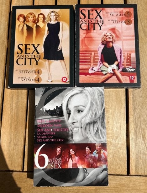 Sex and the city  seizoen 4, 5 en 6 boxset compleet 10 discs, Ophalen of Verzenden, Zo goed als nieuw, Inclusief boekje, Vanaf 12 jaar
