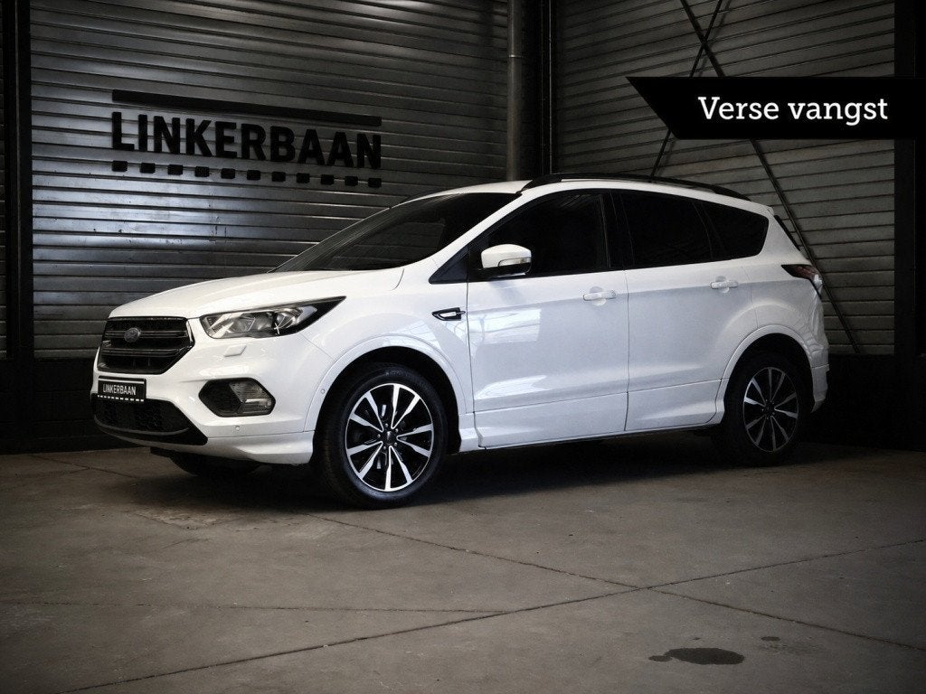 Ford Kuga 1.5 EcoB. ST Line | Carplay | Trekhaak | DAB | Stu, Auto's, Ford, 1479 kg, 4 cilinders, Wit, Bedrijf