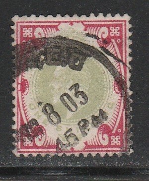 Engeland 1902 - Edward VII, Ophalen, Gestempeld