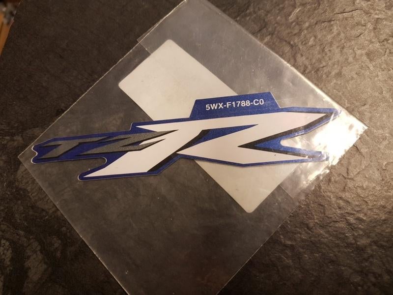 Sticker Yamaha Tz R 5Wx-F1788-Co Origineel, Motoren, Ophalen of Verzenden