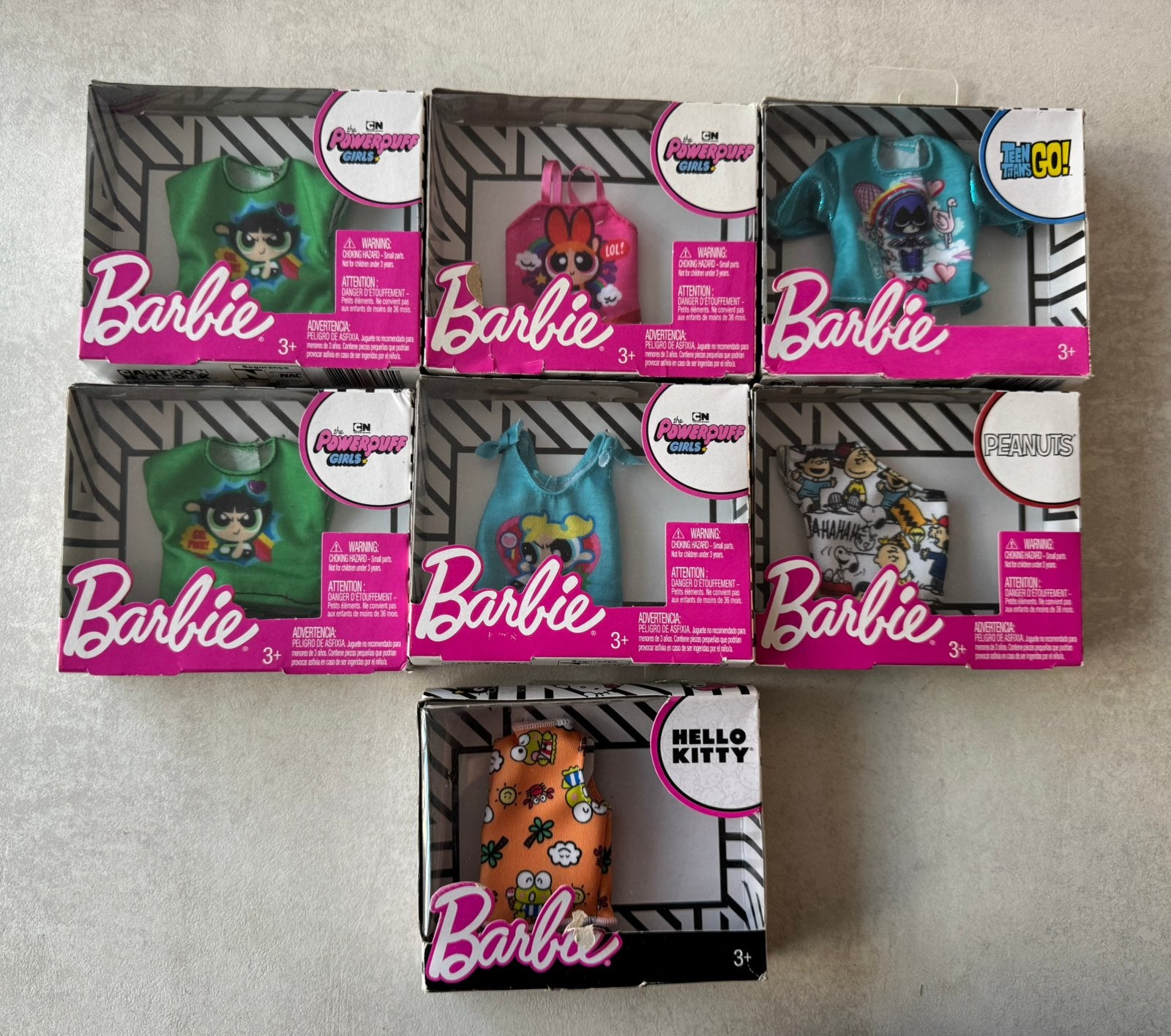 Barbie shirtjes, Verzamelen, Poppen, Nieuw, Kleertjes, Ophalen of Verzenden