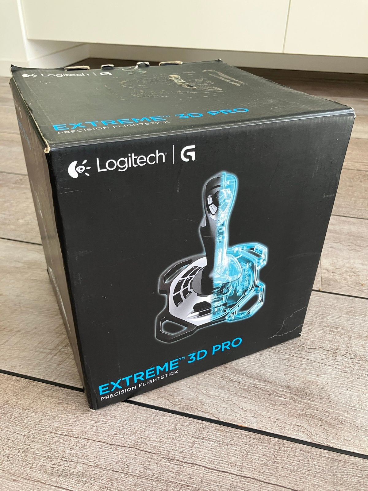 Logitech Extreme 3D Pro Precision Flightstick Joystick, Computers en Software, Joysticks, Ophalen, Zo goed als nieuw
