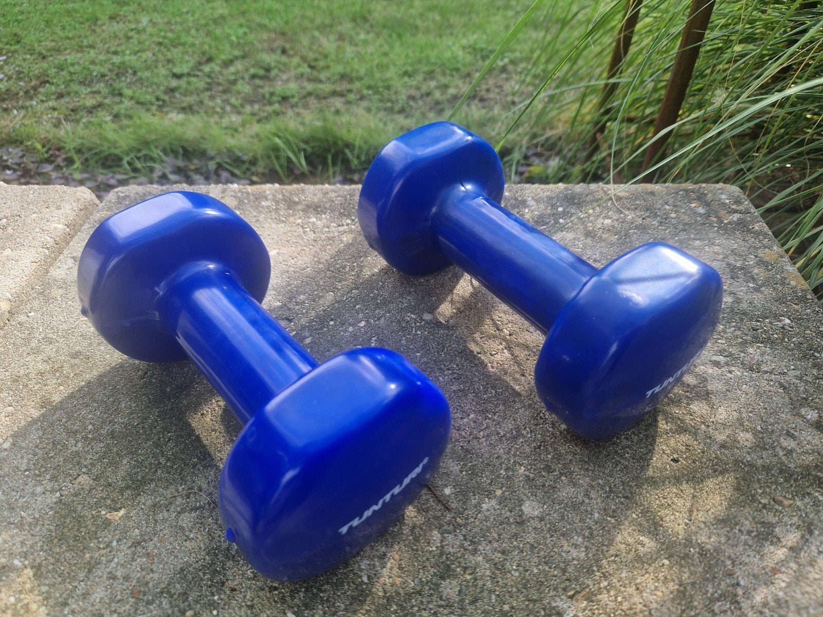 2 Dumbbels Tunturi van 4 kg, Ophalen, Dumbbell
