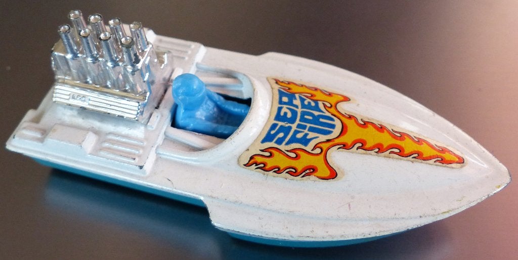Vintage: Matchbox - no.5  SEAFIRE	       (in goede staat), Ophalen of Verzenden, Zo goed als nieuw, Auto