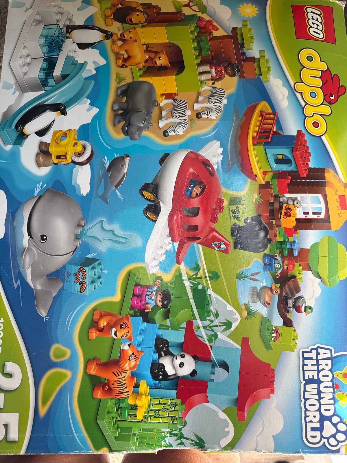 Lego Duplo 10805 Rond de Wereld Complete Set, Kinderen en Baby's, Speelgoed | Duplo en Lego, Ophalen, Overige thema's, Zo goed als nieuw